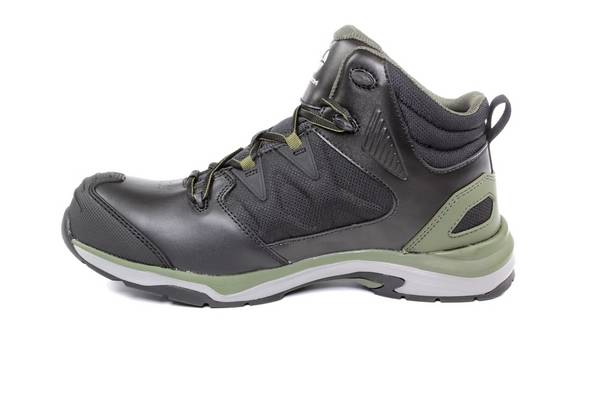 albatros ULTRATRAIL OLIVE CTX MID hoher sportlicher Sicherheitsschuh S3 schwarz/oliv Gr. 42