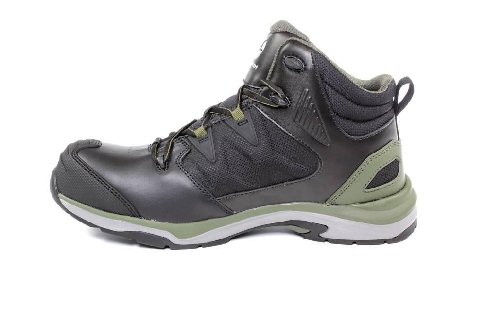 albatros ULTRATRAIL OLIVE CTX MID hoher sportlicher Sicherheitsschuh S3 schwarz/oliv Gr. 40-0