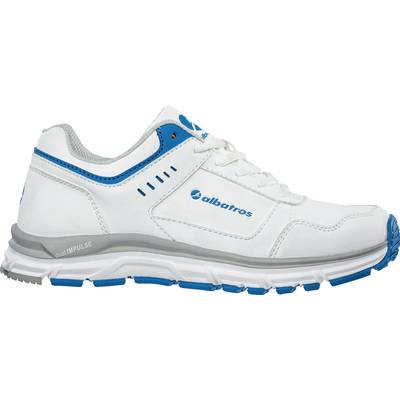 albatros WHIZ ST WHITE LOW sportlicher Damen Berufs- und Freizeitschuh O2 weiß Gr. 39