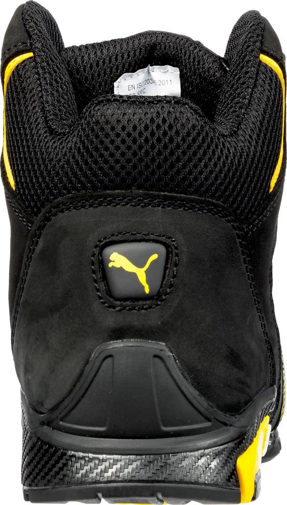 Sicherheitshalbschuh/-hochschuh S3L Amsterdam FO SRC 632240-39 Größe 39 Farbe schwarz/gelb Typ Hochschuh Modell Amster-2