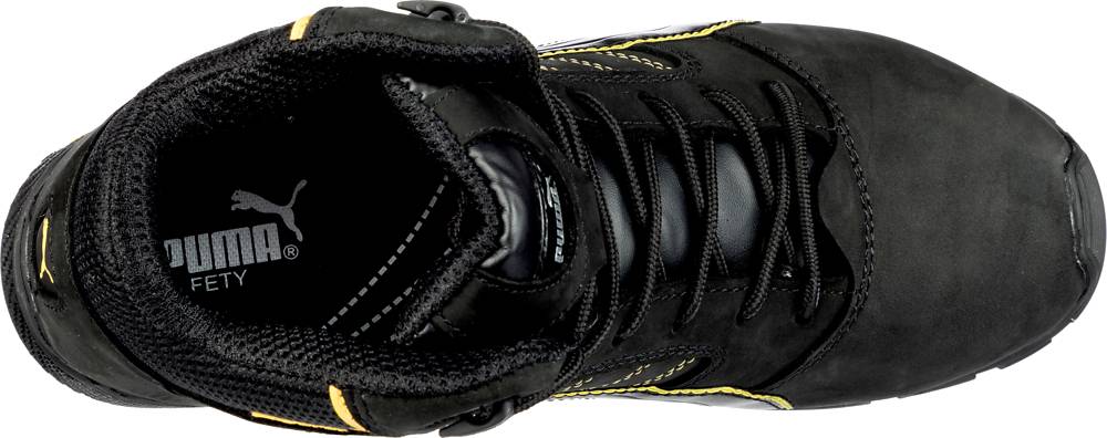 Sicherheitshalbschuh/-hochschuh S3L Amsterdam FO SRC 632240-39 Größe 39 Farbe schwarz/gelb Typ Hochschuh Modell Amster-3