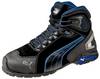 Puma RIO BLACK MID robuster hoher Sicherheitsschuh S3 schwarz/blau Gr. 43