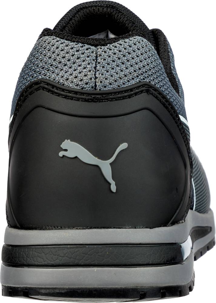 Puma ELEVATE KNIT BLACK LOW streetstyle Sicherheitsschuh S1P schwarz/grau Gr. 45-2
