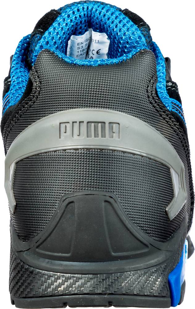 Puma RIO BLACK LOW robuster Sicherheitsschuh S3 schwarz/blau Gr. 45-3