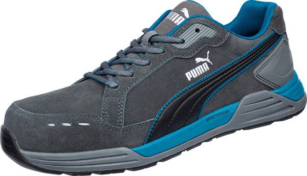 Puma AIRTWIST GREY LOW streetstyle Sicherheitsschuh S3 grau Gr. 46