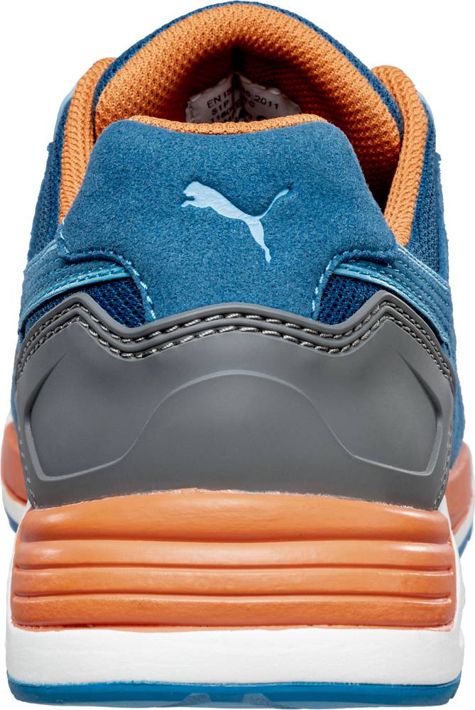 Puma FRONTSIDE LOW streetstyle Sicherheitsschuh S1P blau Gr. 46-2