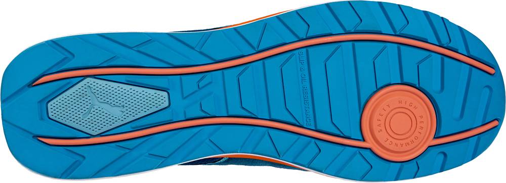 Puma FRONTSIDE LOW streetstyle Sicherheitsschuh S1P blau Gr. 46-4