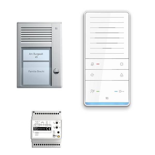 TCS Audio-Sprechanlagen-Set Aufputz für 1 Wohneinheit-0