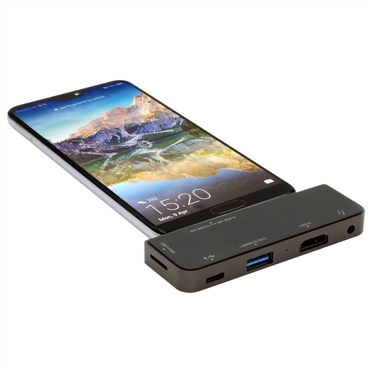 EXSYS EX-1222HM 5-in-1 USB-C Mini Dockingstation-2