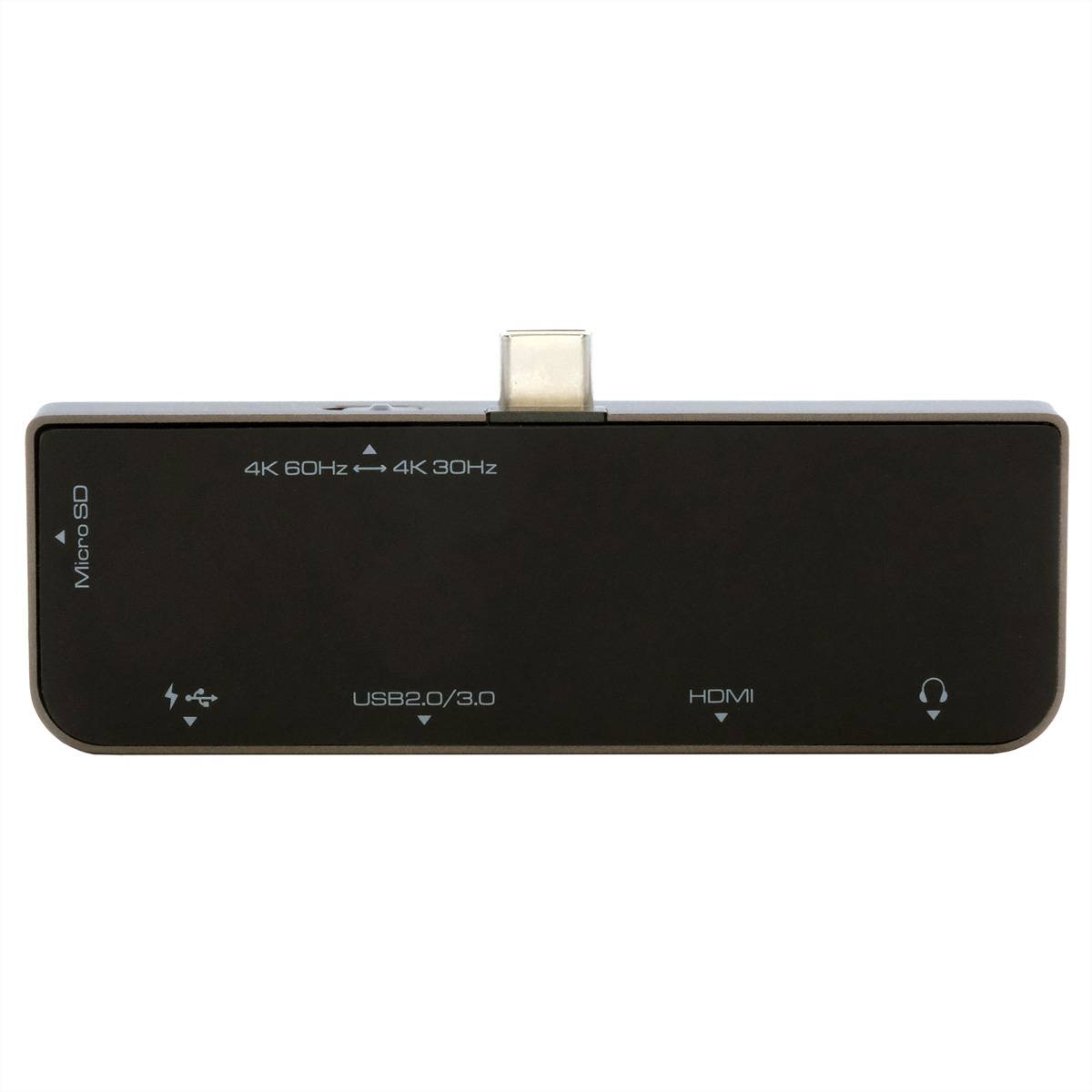EXSYS EX-1222HM 5-in-1 USB-C Mini Dockingstation-4