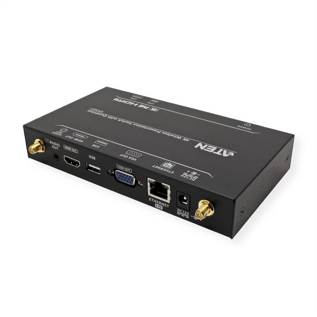 ATEN VP2021 4K Wireless Presentation Switch mit Quad View-3