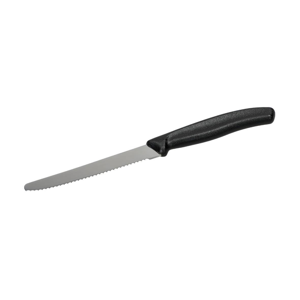 Brotzeitmesser "Vesper", schwarz/silber-0