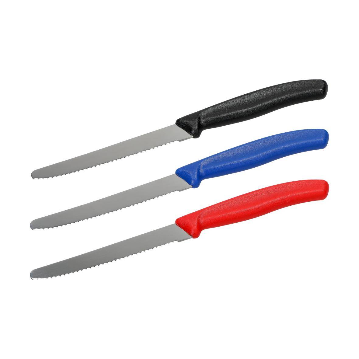 Brotzeitmesser "Vesper", schwarz/silber-3