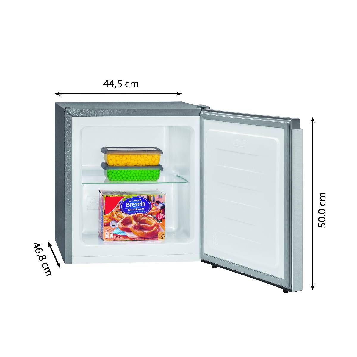 Bomann Gefrierbox GB 7246 Edelstahl-Optik-5