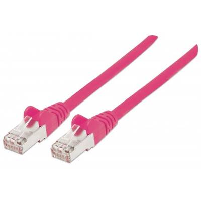 Network Patch Cable, Cat6, 15m, Pink, Copper, S/FTP, LSOH / LSZH, PVC, RJ45, Gol