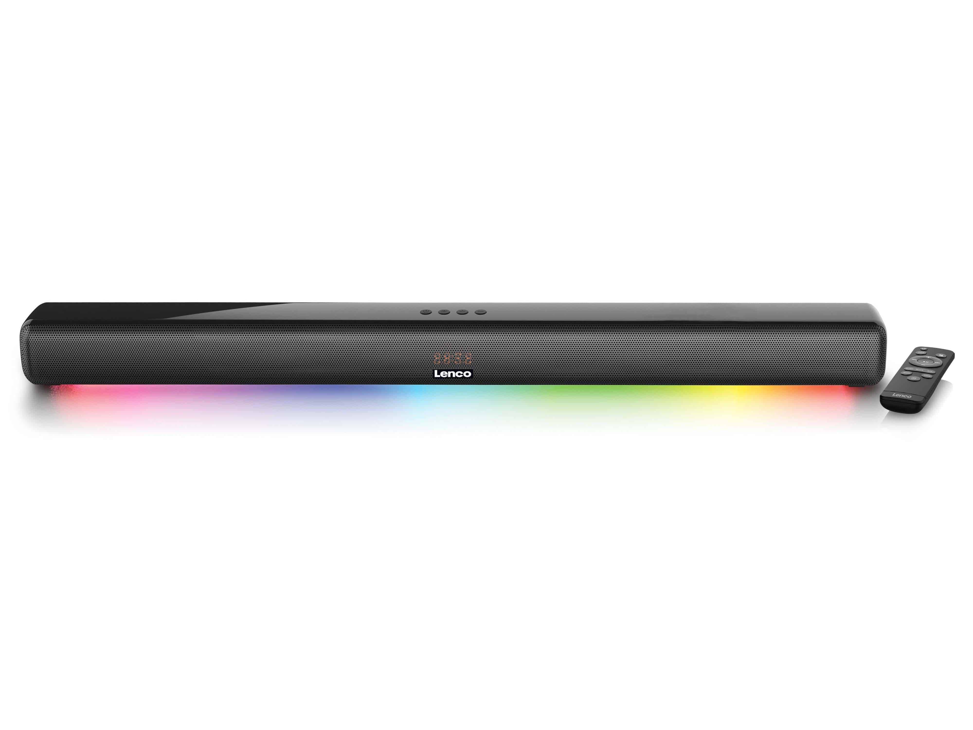 Symbolbild für Lenco Soundbar SB-042LEDBK schwarz, 40w, HDMI, BT, LED licht