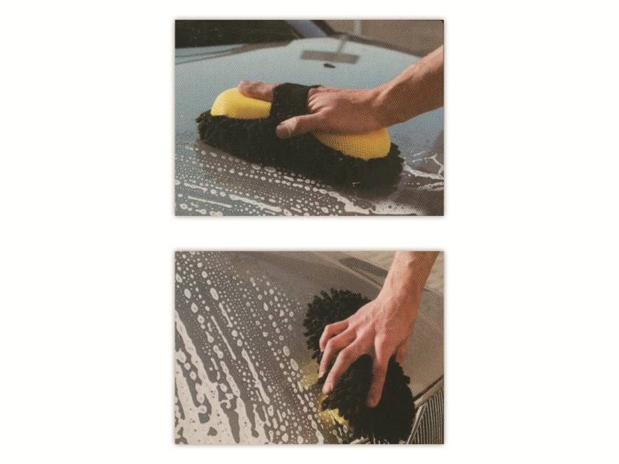 DUNLOP Waschschwamm, 2in1-3
