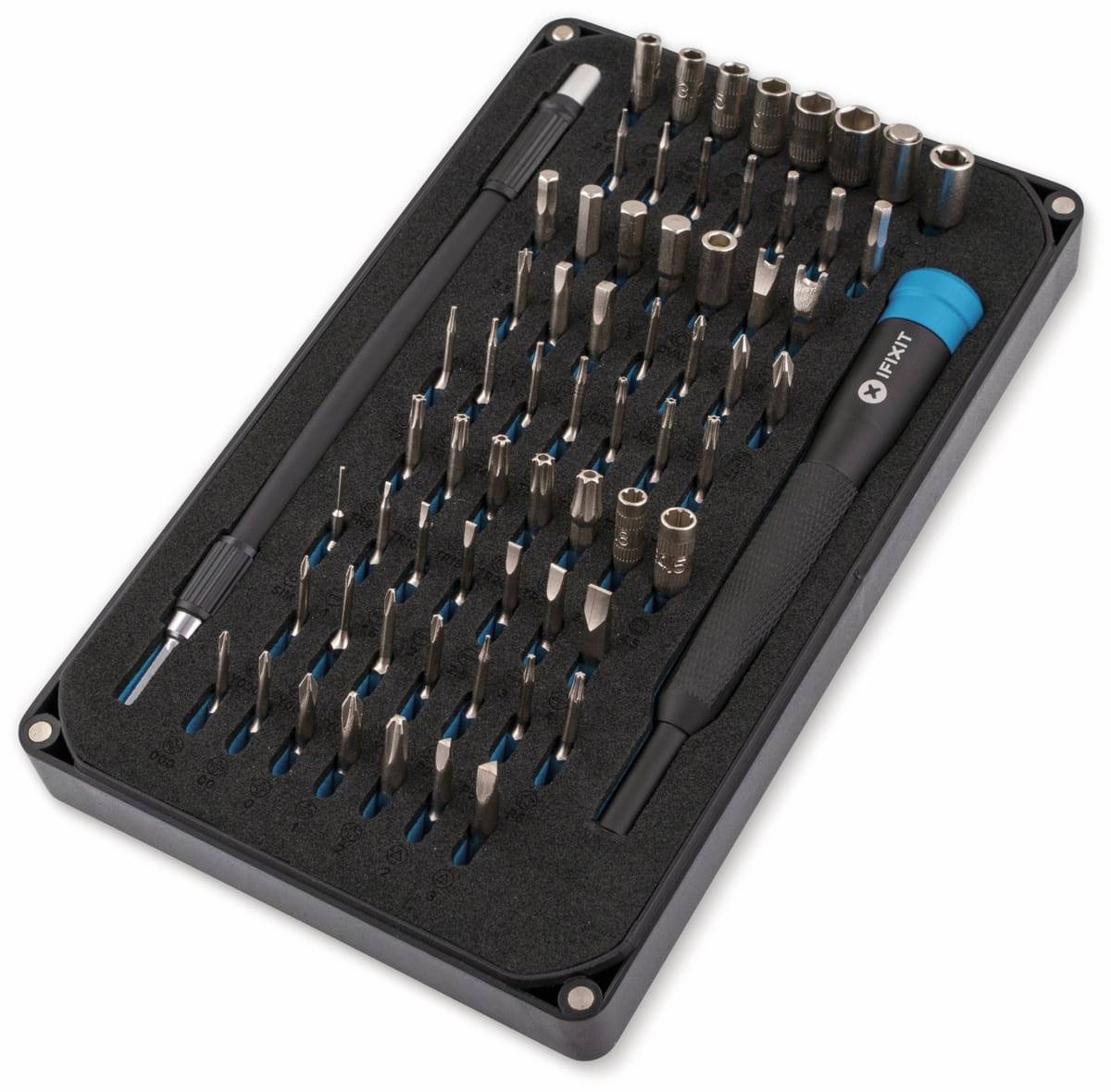 Symbolbild für iFixit Mako Driver Kit 145299-4 Bit-Set Schlitz, Kreuzschlitz Phillips, Innen-Vierkant (Robertson), Innen-Sechsrund (TX)