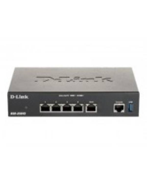 D-Link DSR-250V2 - - Router - 4-Port-Switch - 1GbE