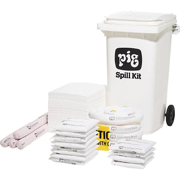 Fahrbares Notfall-Kit mittelgroß Ausführung Öl absorbiert 1683 l. New Pig BV 74122049-0