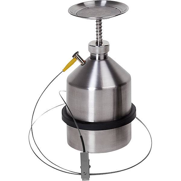 Sparanfeuchter mit Erdungsanschluss Edelstahl Volumen 2 l. Denios SE 74135049-1