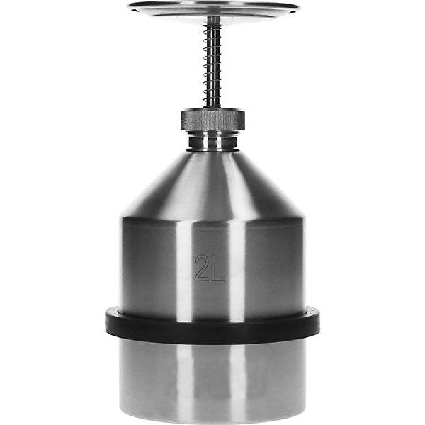 Sparanfeuchter mit Erdungsanschluss Edelstahl Volumen 2 l. Denios SE 74135049-2