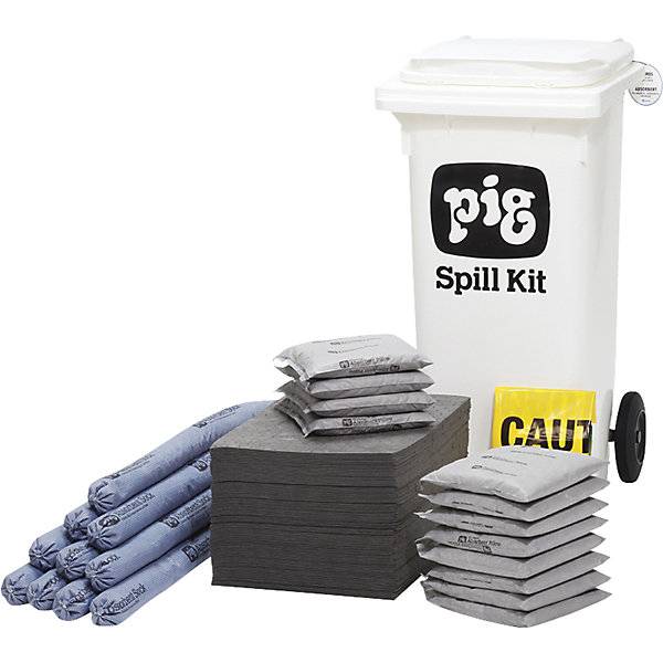 Fahrbares Notfall-Kit klein Ausführung universal absorbiert 879 l. New Pig BV 74119849-1