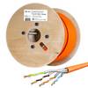 hb-digital CAT 7a Netzwerkkabel Verlegekabel 500m Installationskabel S/FTP AWG23 LSZH orange