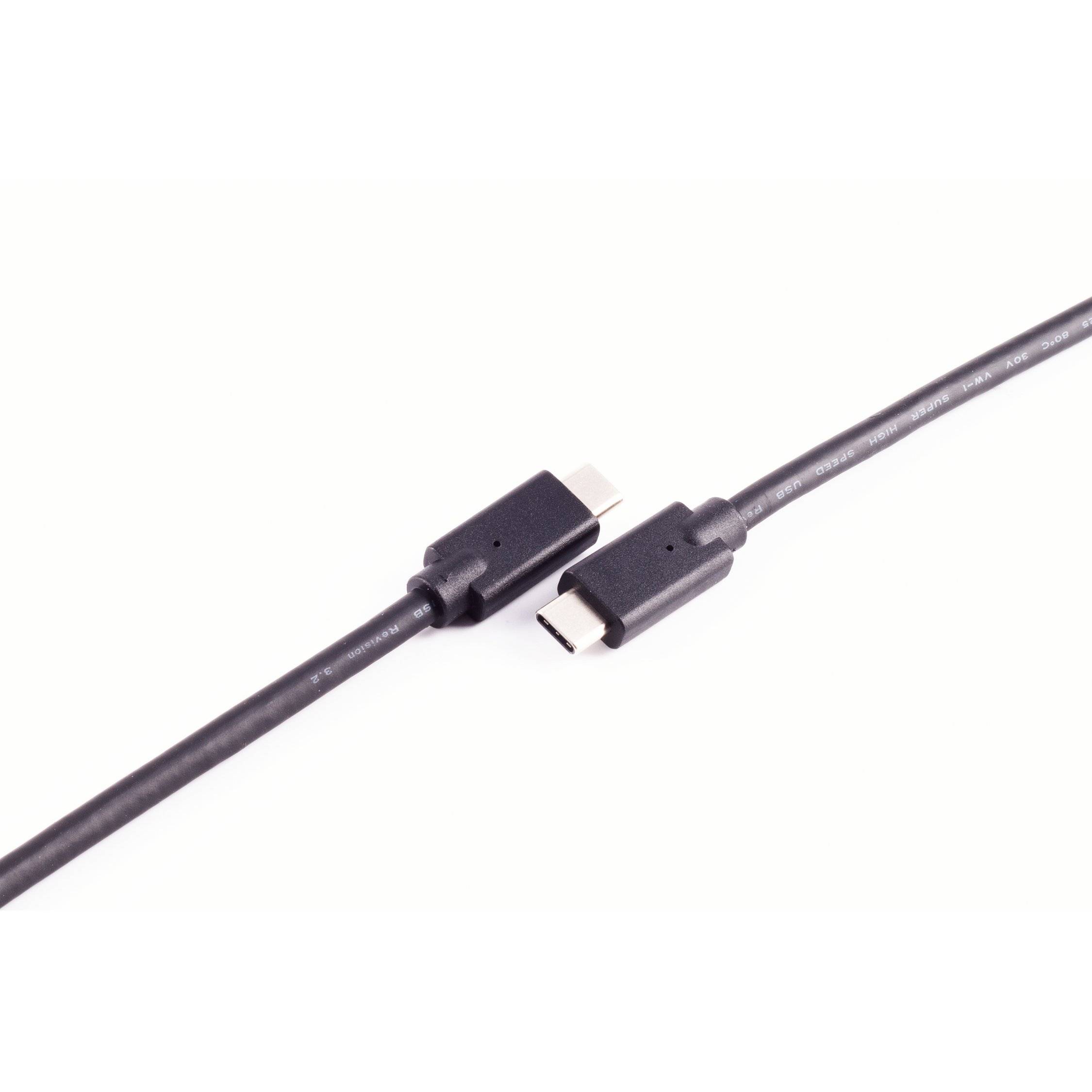 USB-C Verbindungskabel, USB Kabel Typ-C Stecker auf Typ C Stecker, 3.2 Gen 2x2, 100W, 0,25m-1