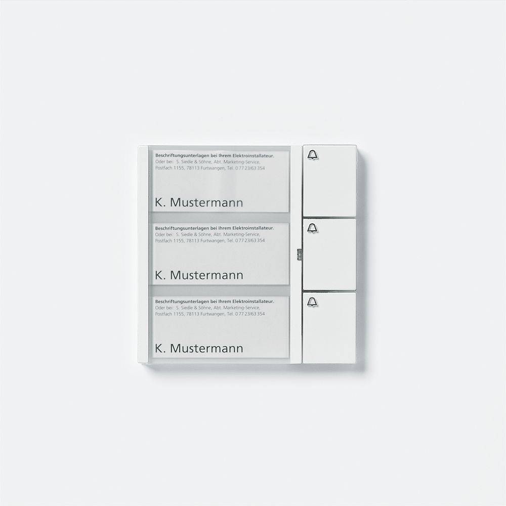 Siedle&Söhne Tasten-Modul TM 611-03 W-0