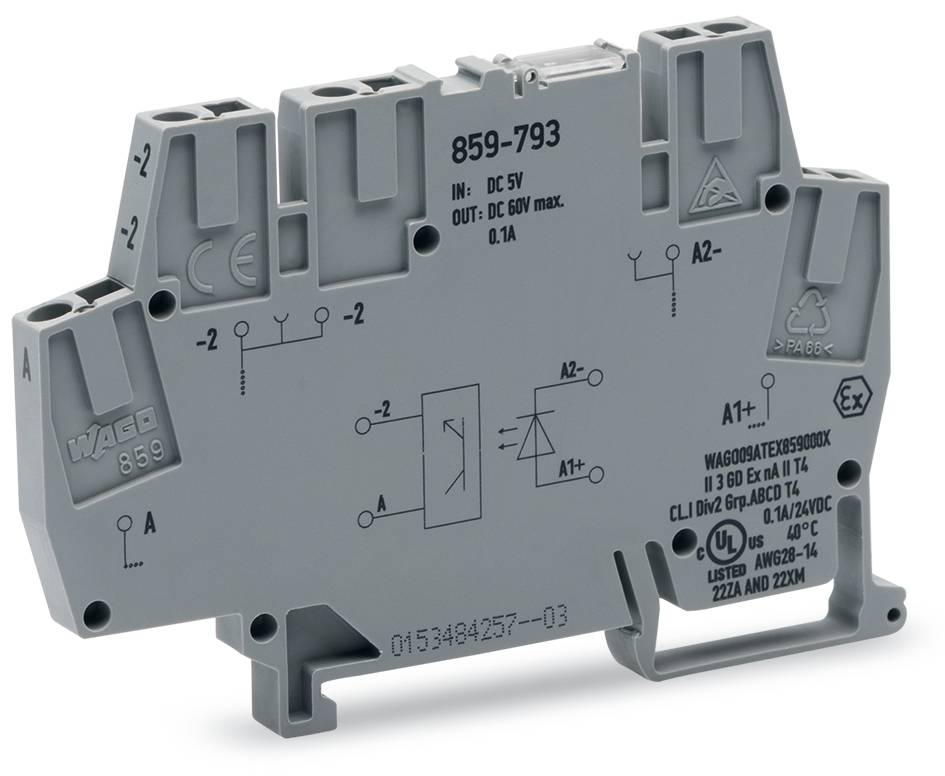 WAGO Optokoppler-Kl.5/16-60V DC 859-793-0