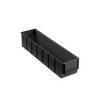 Industriebox 400 S Kunststoff ESD leitfähig teilbar 400x91x81mm - Schwarz
