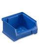 192 Stück Sichtlagerbox 1.0 Kunststoff Kasten Kiste Schütte stapelbar 100x100x60mm - Blau