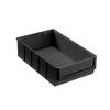 Industriebox 300 B Kunststoff ESD leitfähig teilbar 300x183x81mm - Schwarz