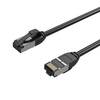 Patchkabel CAT. 8.1 U/FTP PIMF, extra dünn TPE schwarz 1,5m