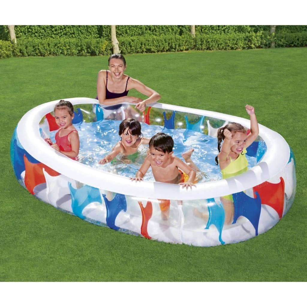 Bestway Familienpool Elliptisch 229x152x51 cm 542 L-1