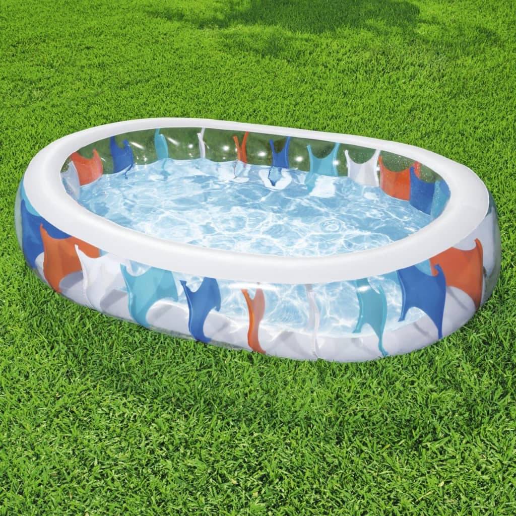 Bestway Familienpool Elliptisch 229x152x51 cm 542 L-2
