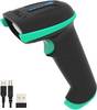 Tera Kabelloser Barcodescanner Handheld 1D Wireless USB Akku 2000mAh Modell 5100 Dunkelblau