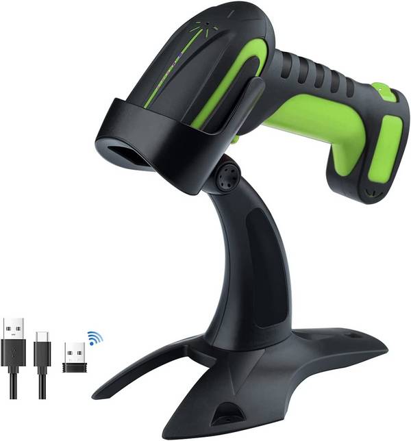 Tera Pro 8100 3-in-1 Kabellos QR 2D 1D Bluetooth Kabellos & Kabelgebunden Barcode Scanner Grün