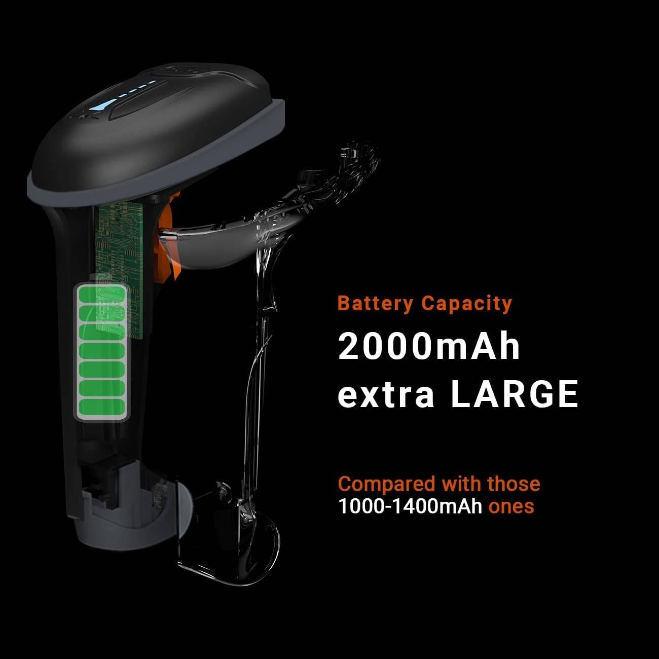 Tera Kabelloser Barcodescanner Handheld 1D Laser Wireless und USB Akku 2000mAh Modell 5100 Grau-2