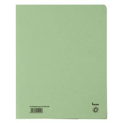 81700GN - Konventioneller Dateiordner - A4 - Karton - Grün - Porträt - 250 Blätt
