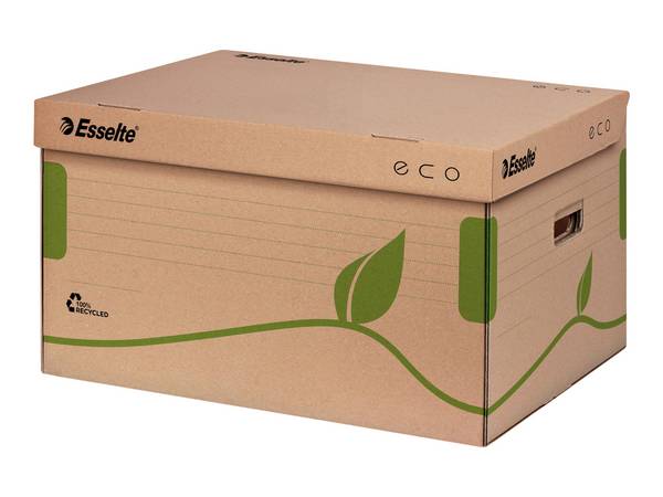 Eco - Aufbewahrungsbox - braun (Packung