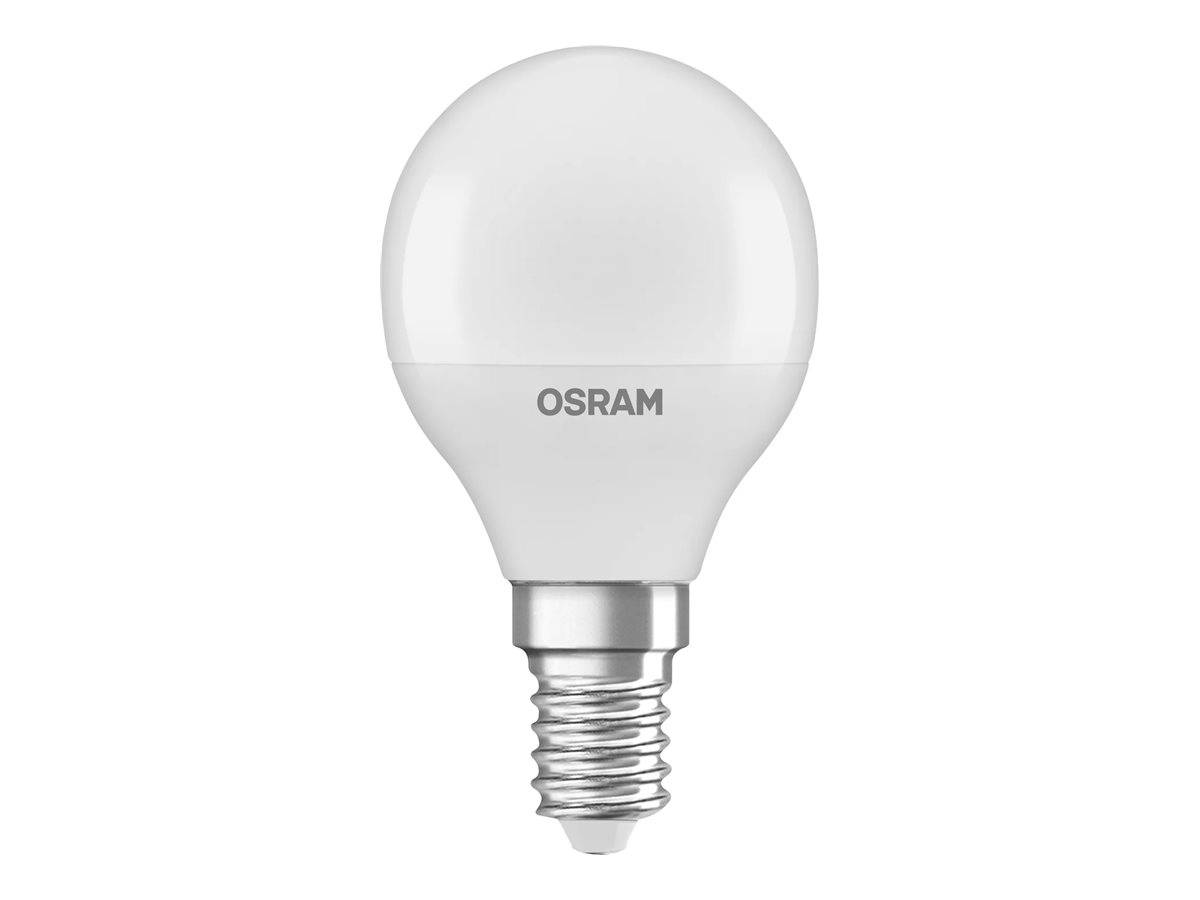 Osram LED Star Classic E14 Kugel Matt 4.9W 470lm - 840 Kaltweiß | Ersatz Für 40W-0