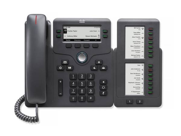Cisco CP-68KEM-3PCC Funktionstasten-Erweiterungsmodul Netzwerkgerät