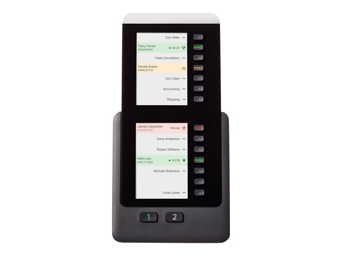 Cisco CP-8800-A-KEM Funktionstasten-Erweiterungsmodul Netzwerkgerät-0