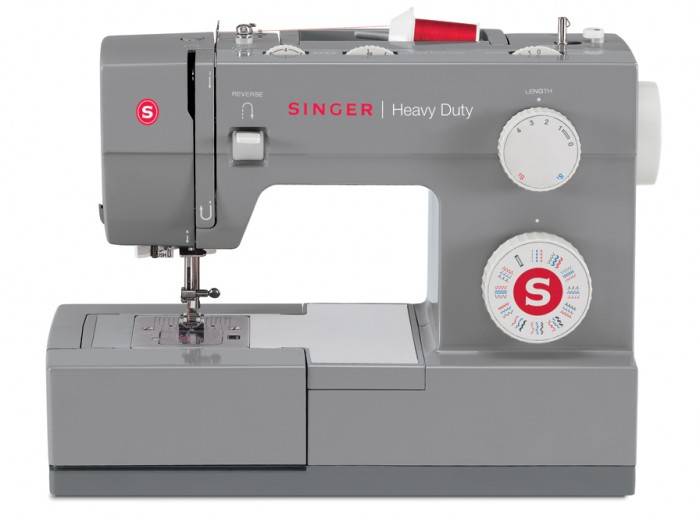 SINGER Heavy Duty, Grau, Automatische Nähmaschine, Sägen, 1 Schritt, Variabel, Variabel