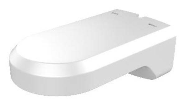 Hikvision DS-1294ZJ-PT Montagehalterung, speziell entwickelt für PTZ-Kameras, Aluminiumlegierung, weiß, 220 mm x 260 mm-0