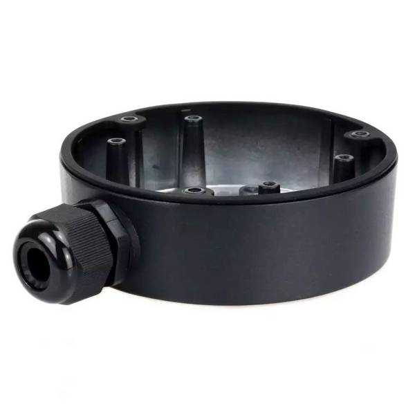 Hikvision DS-1280ZJ-DM21(Black) Anschlussdose, Aluminiumlegierung, schwarz, IP65, Abmessungen: 137 x 164,5 x 53 mm