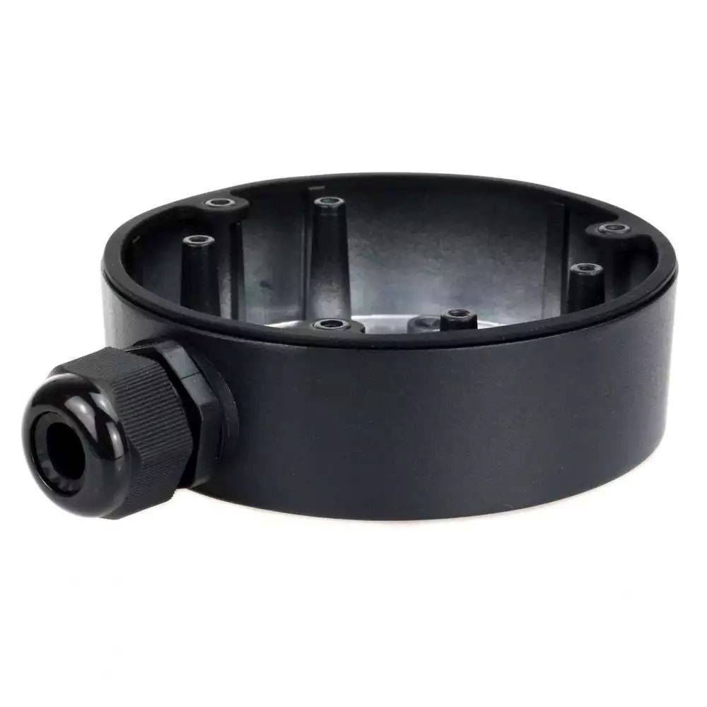 Hikvision DS-1280ZJ-DM21(Black) Anschlussdose, Aluminiumlegierung, schwarz, IP65, Abmessungen: 137 x 164,5 x 53 mm-0