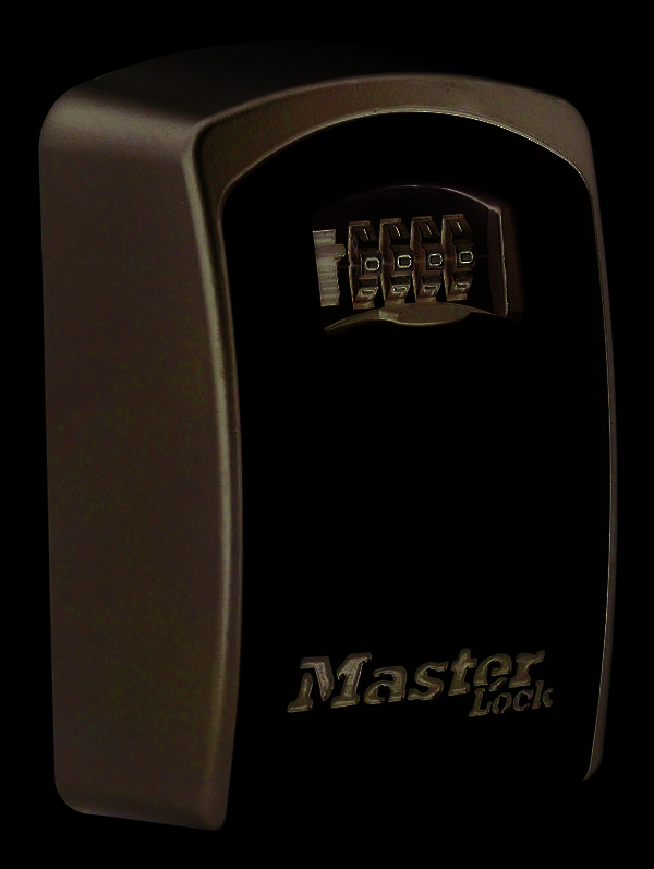 MasterLock 5403EURD - Metall - Schwarz - Grau - 1 Haken - Zahlenschloss - 105 x